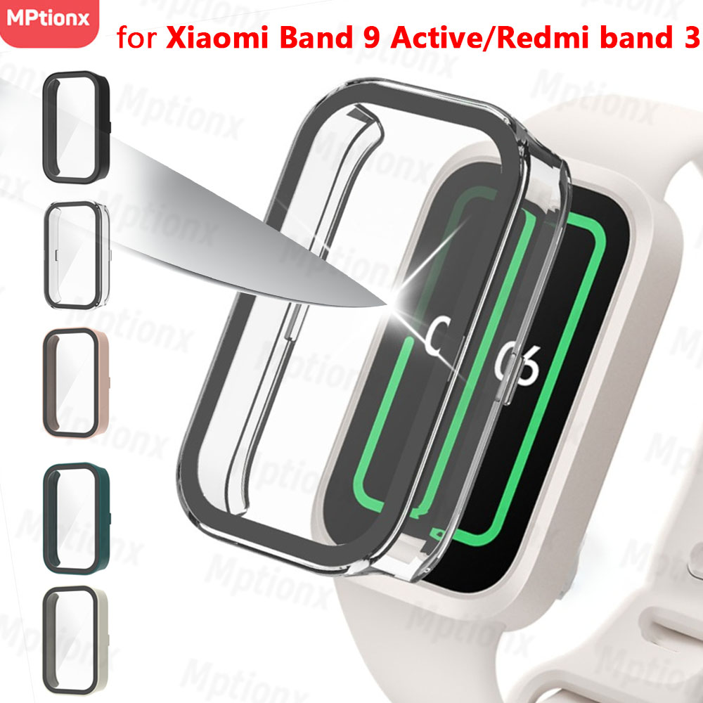 Smartwatch Icon - Gehärtetes Glas + Hülle für Xiaomi