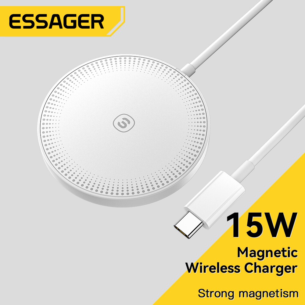 Wireless Charger Watch - Essager 15w magnetische qi kabellose ladegeräte