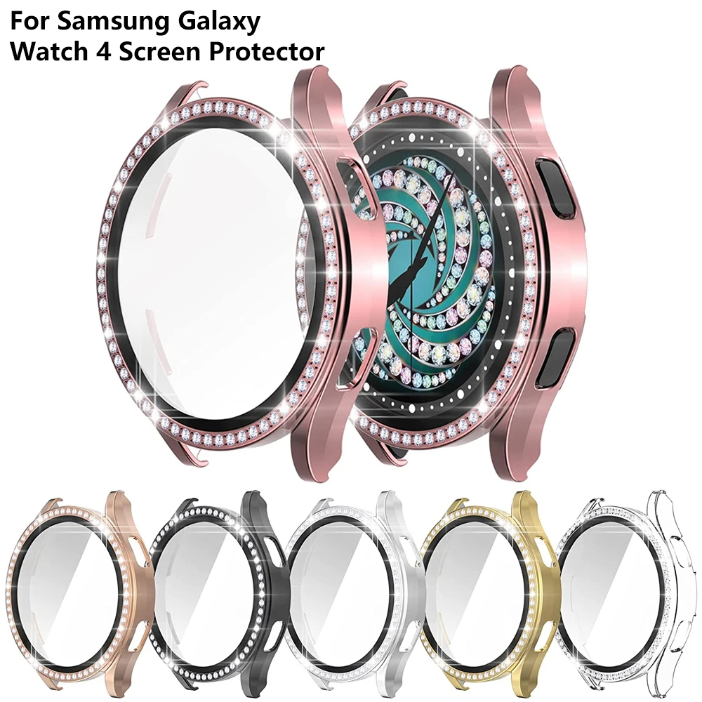 Accessories For Galaxy Watch 5 - Glas + Hülle für Samsung Galaxy