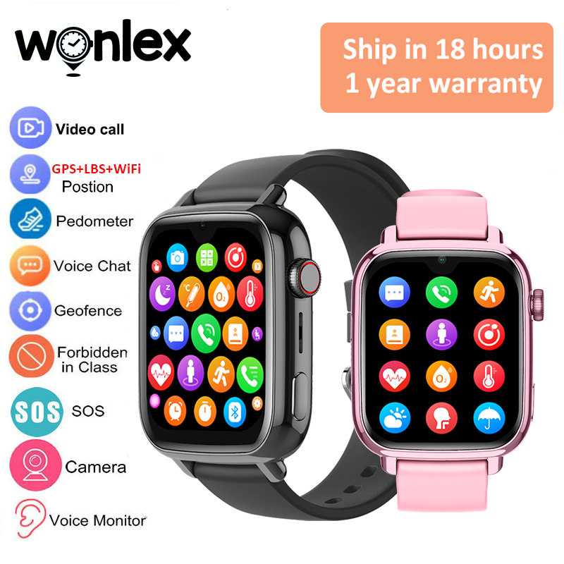 Smartwatch Nexus - Wonlex KT34 Kinder-Smartwatch, 4G, WiFi, Videoanruf,
