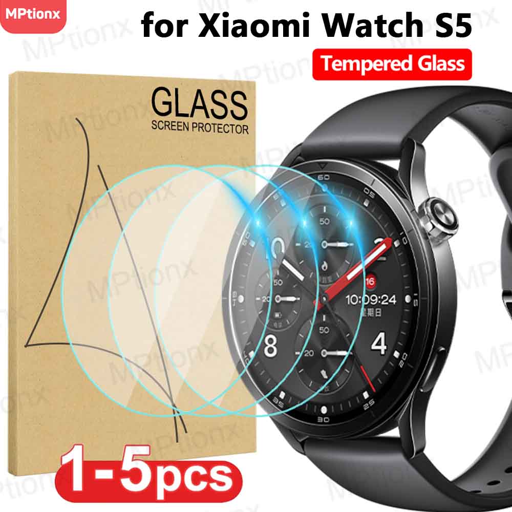 Xiaomi Smartwatch Accessories - Gehärtetes Glas für Xiaomi Watch S5
