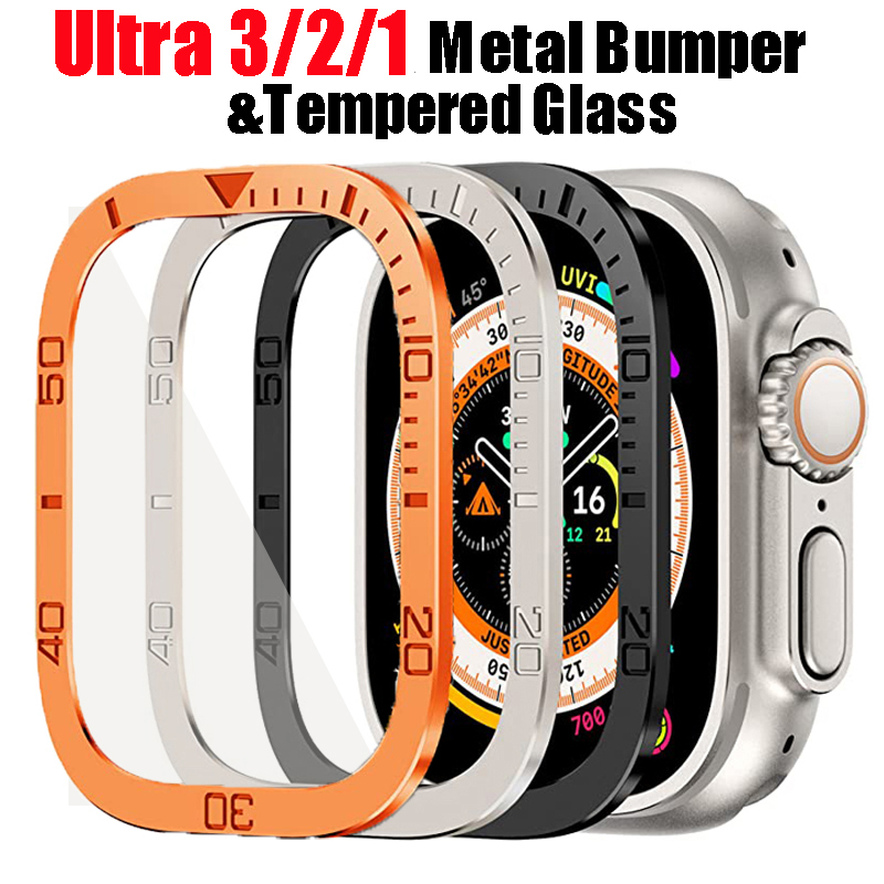Smartwatch Case - Displayschutzfolie für Apple Watch Ultra 49