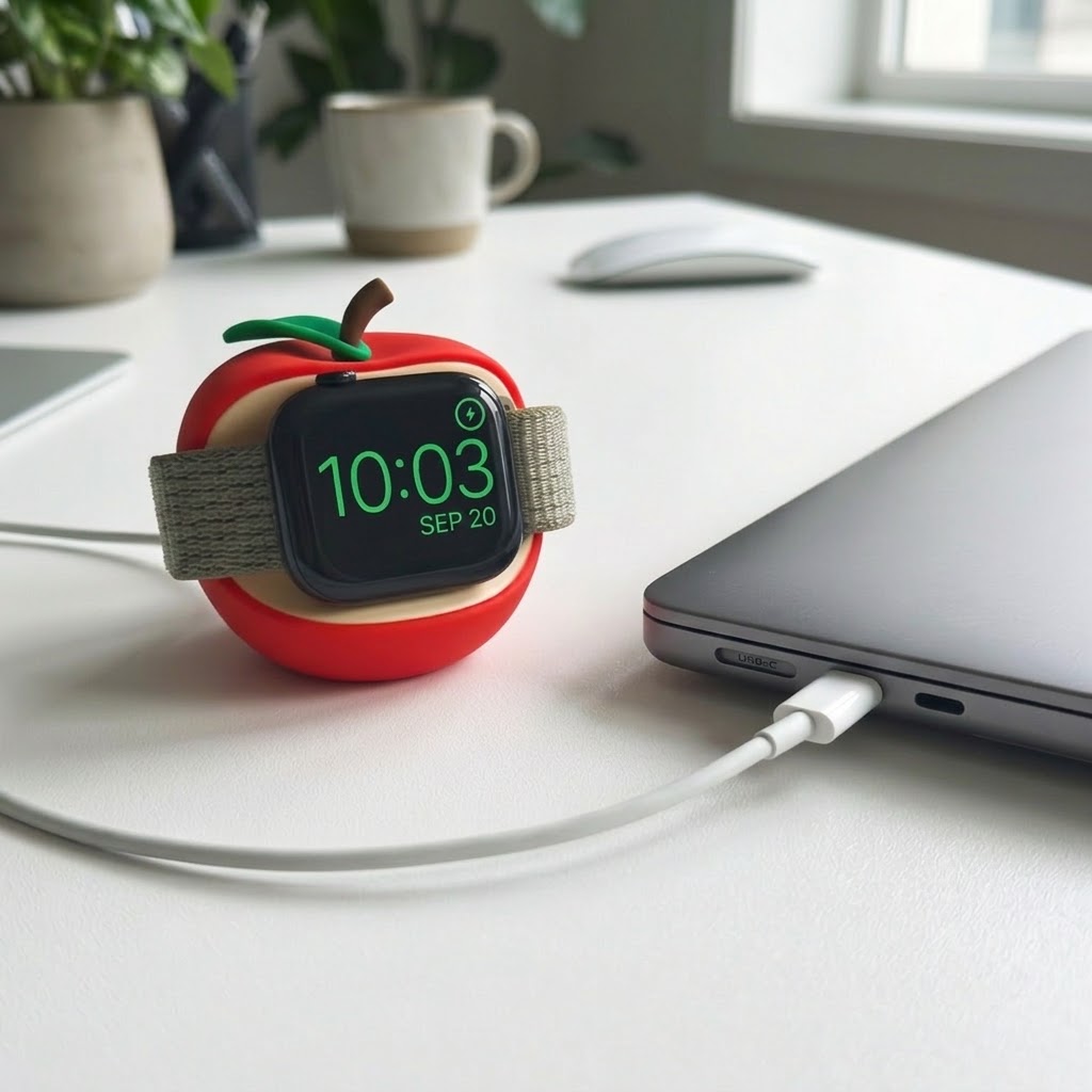 Silikon-Ladeständer für Apple  – Watch Charging Dock Bewertung und Preis
