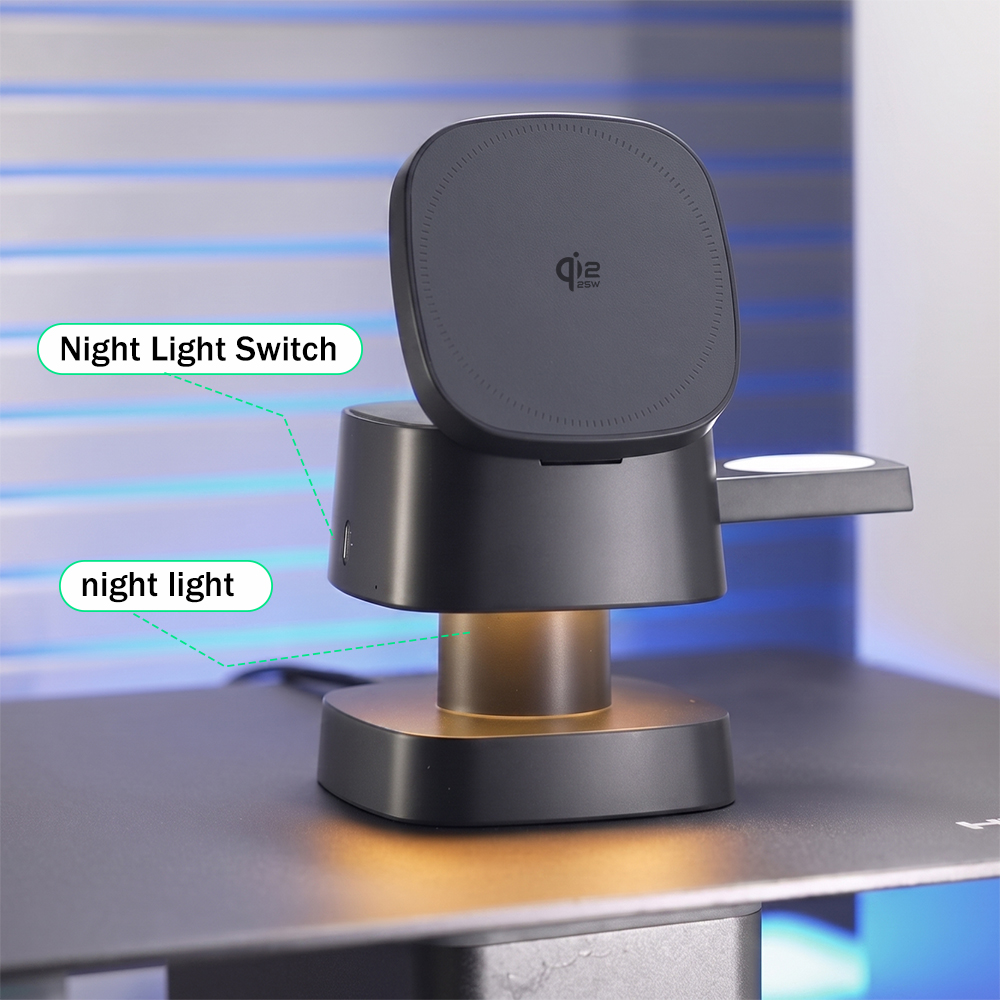 Qi2.2 25W 4-in-1 Magnetisches  – Wireless Charger Watch Bewertung und Preis