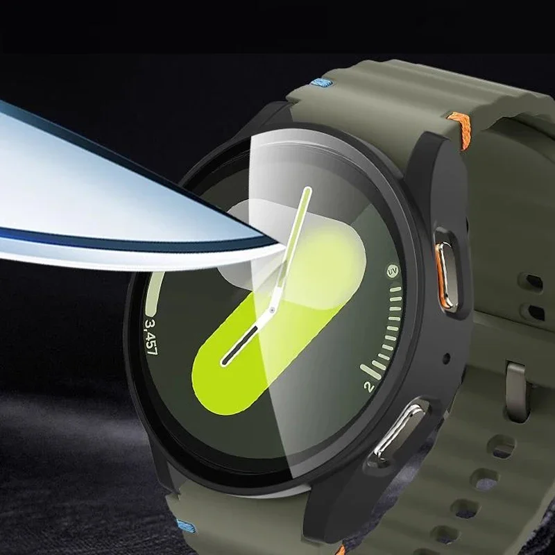 Gehärtetes Glas + Hülle für Sa – Accessories For Galaxy Watch 5 Bewertung und Preis