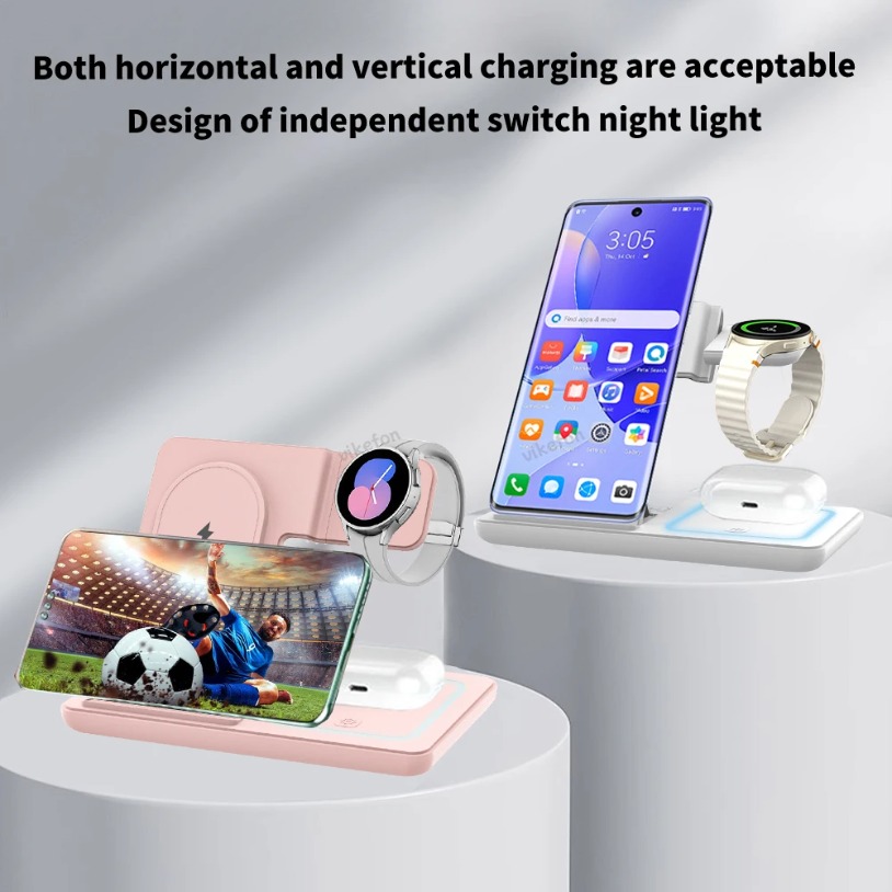 3-in-1 faltbarer kabelloser La – Wireless Charger Watch Bewertung und Preis