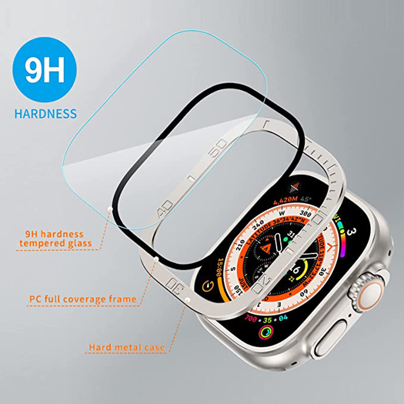 Gehärtetes Glas für Apple Watc – Smartwatch Case Bewertung und Preis