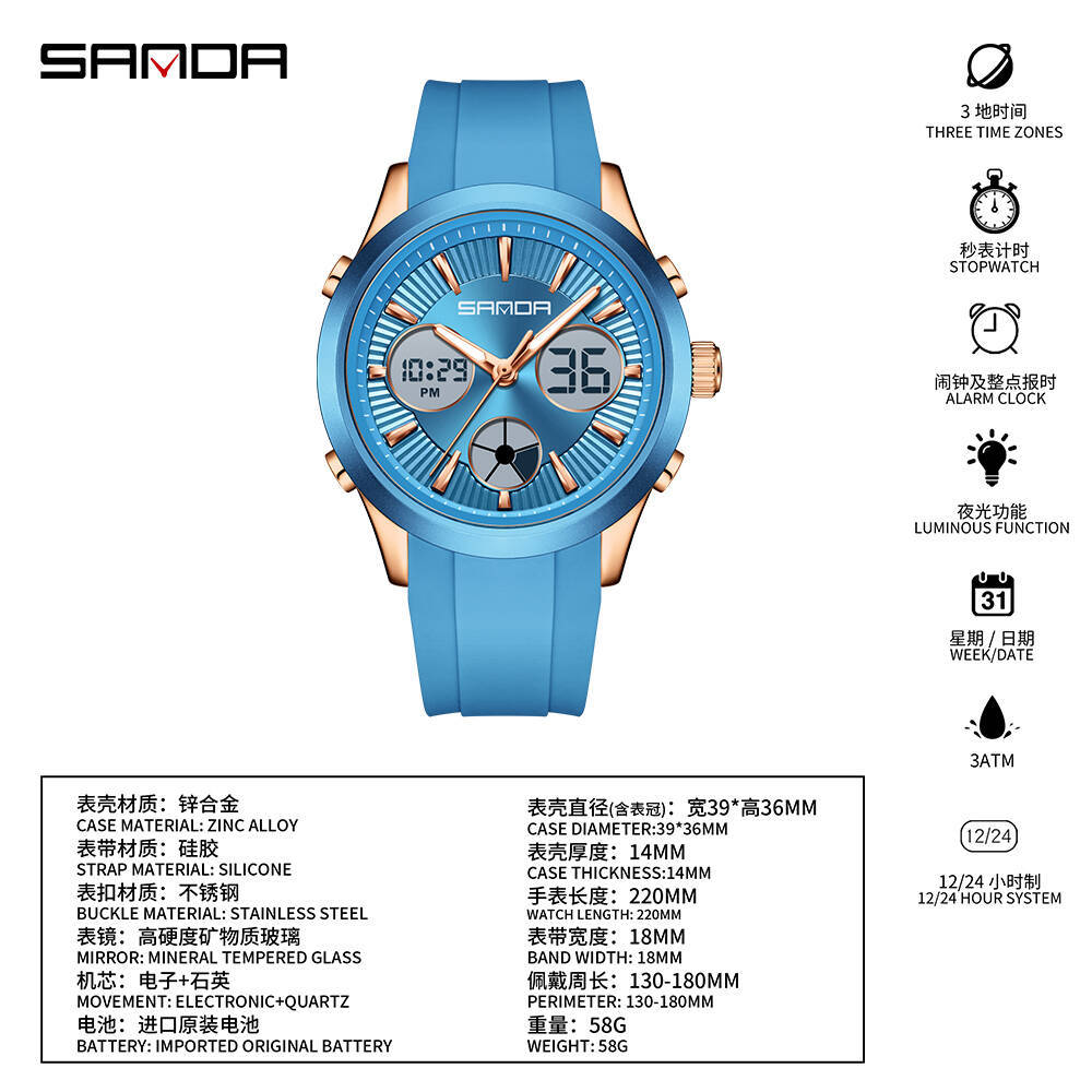 SANDA elektronische Uhr, leuch – Smartwatch Nexus Bewertung und Preis