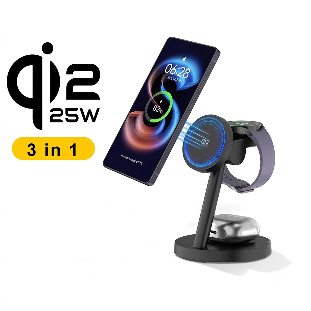 Qi2.2 25W Magnetisches Schnell – Wireless Charger Watch Bewertung und Preis