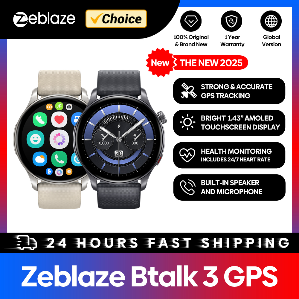 Neue Zeblaze Btalk 3 GPS-Smart – Smartwatch X Bewertung und Preis