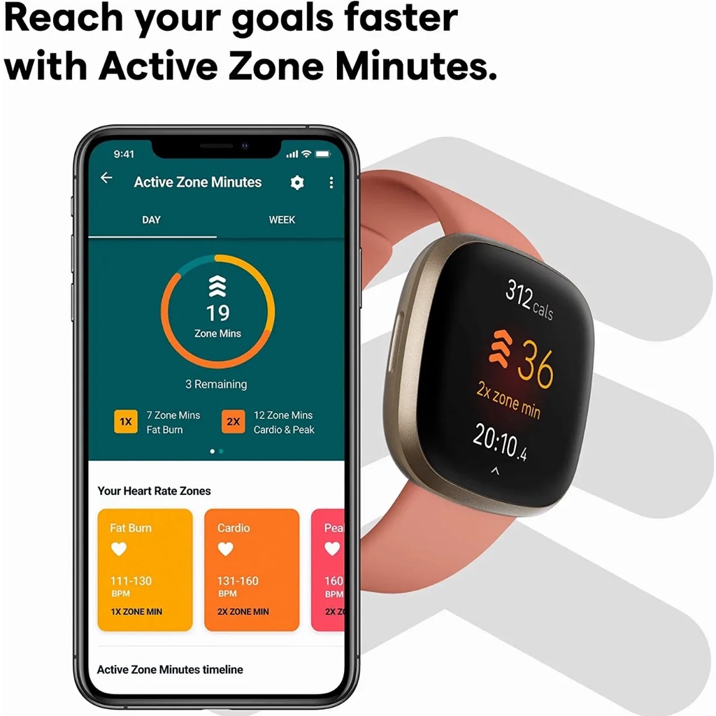 Fitbit Versa 3 Motivierende Ge – Smartwatch X Bewertung und Preis